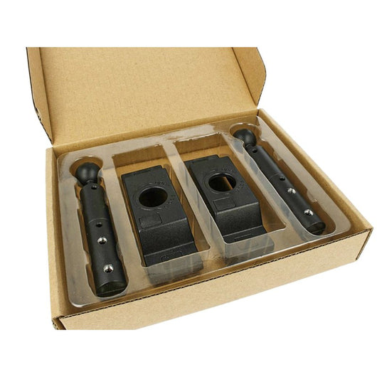 Kit Staffa di Fissaggio Per Per Sistema Tensostruttura Luce Led StarLine Per 2 Lati