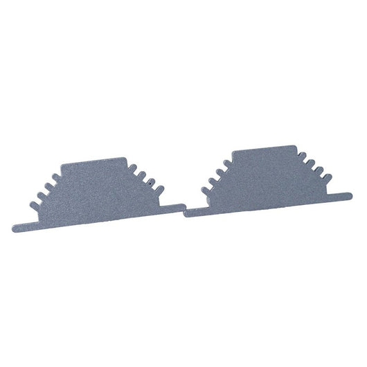 Kit Terminali Tappi di Chiusura In Metallo Per Profilato Alluminio BAZ3010