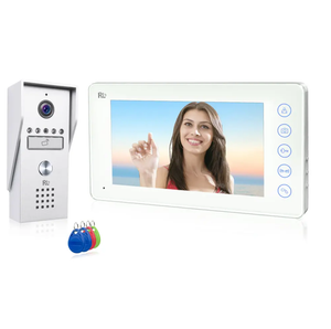 Kit Videocitofono 2 Fili familiare Monitor 7 pollici