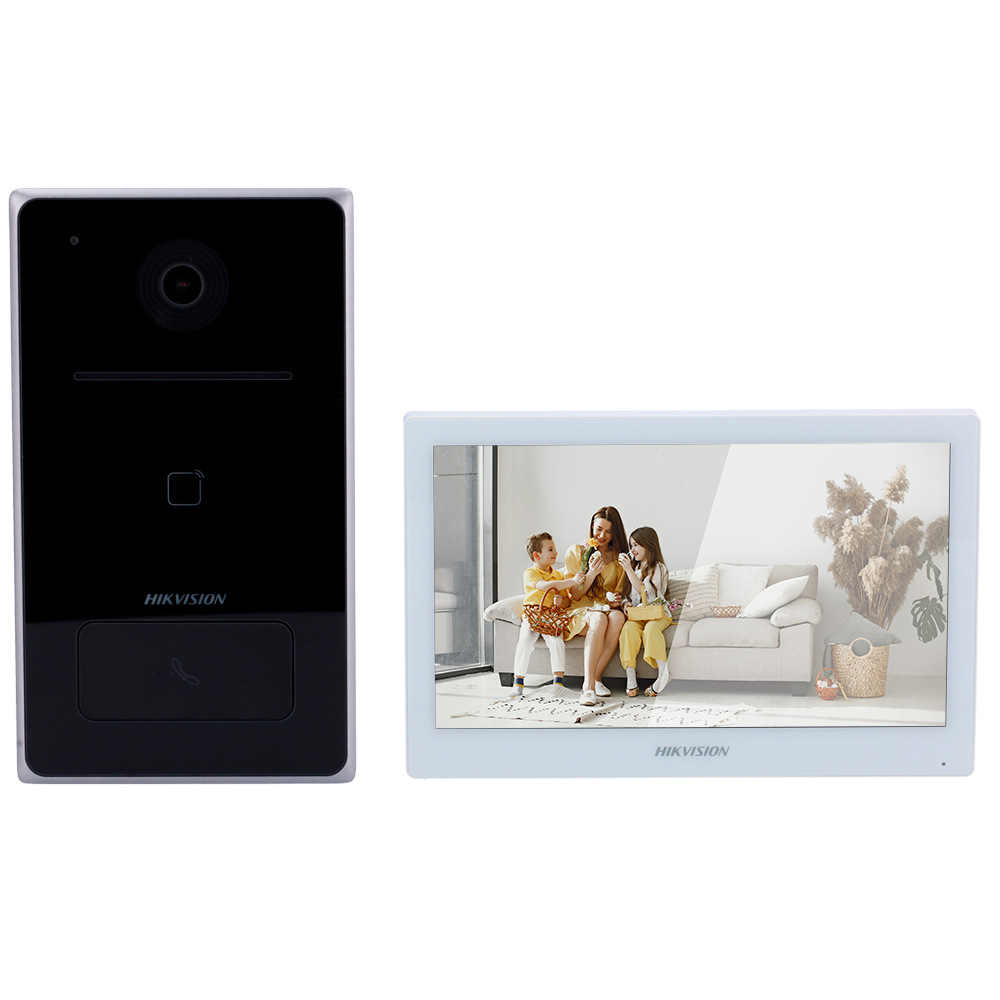 Kit Videocitofono Monofamiliare Villa Ip Hikvision