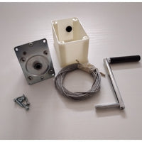 Kit argano manuale a fune - Argano completo