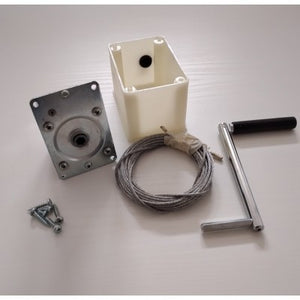 Kit argano manuale a fune - Argano completo