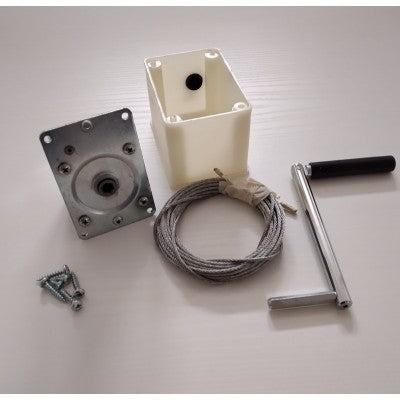 Kit argano manuale a fune - Argano completo