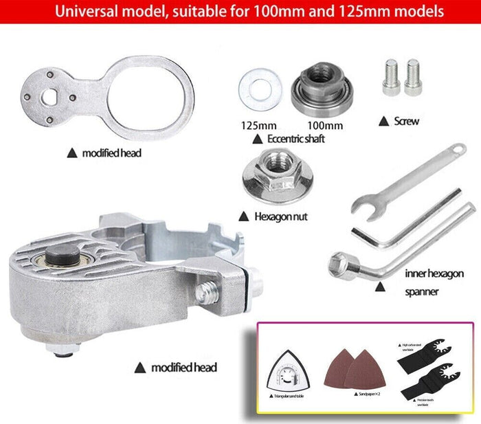 Kit conversione da flex a utensile oscillante multifunzione 07358