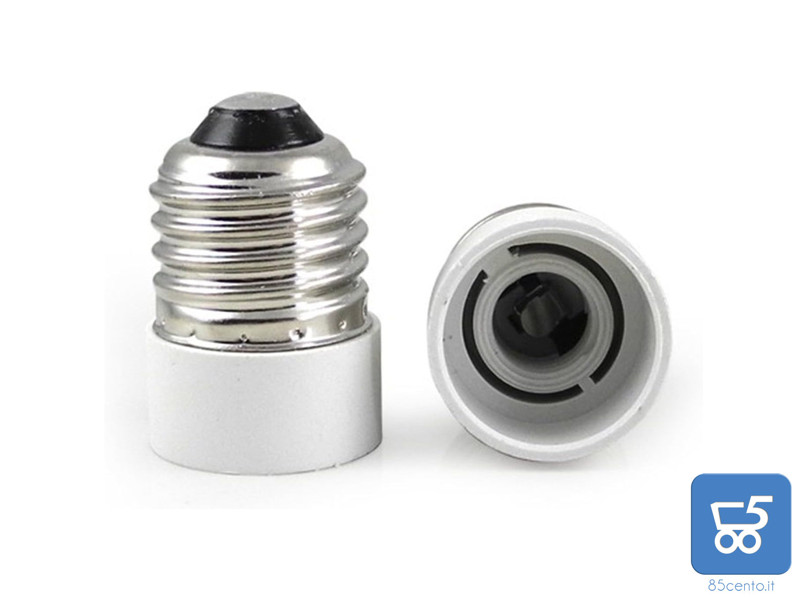 Kit da 4 Adattatore per Lampadina Riduzione da E27 a E14 Portalampada EXTRASTAR