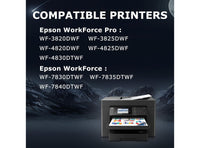 Kit da  6 Cartucce per Epson 405 XL per Epson Workforce Pro WF-4820DTWF WF-7830DWF WF-3820 WF-7840DTWF WF-4830DTWF WF-4820DWF WF-3825DWF WF-4825DWF WF-7835DTWF Giallo Ciano Magenta
