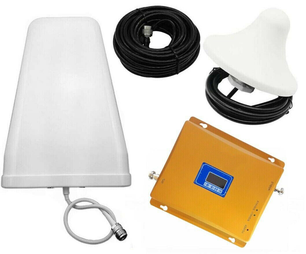 Kit ripetitore amplificatore booster segnale antenna GSM 3G universale