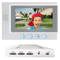 Kit videocitofono monofamiliare monitor 7'' TFT telecamera IR apriporta RL06M