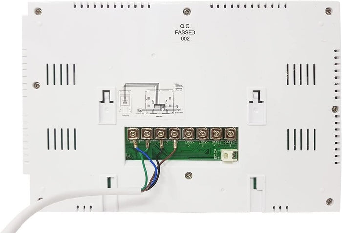 Kit videocitofono monofamiliare monitor 7'' TFT telecamera IR apriporta RL06M
