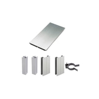 Zoccolo Per Cucina Battiscopa Set Da 2 Pezzi Da 2 Metri E 1 Pezzo Da 1 Metro Altezza 15 Cm Con Kit Unione Inox
