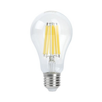 Lampadina led filamento sfera attacco e27 potenza 14 watt *** temperatura colore lampada 2700k bianco caldo, confezio...