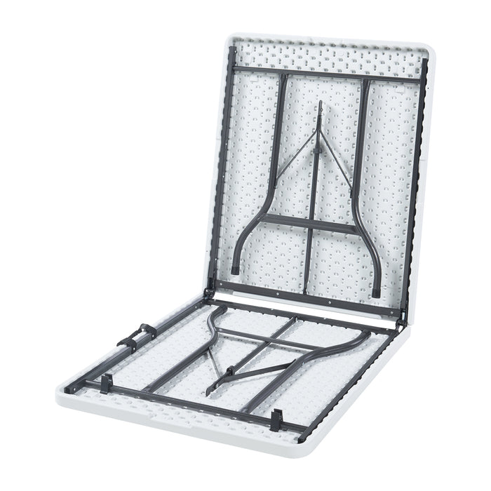 Tavolo Pieghevole Ljusnarsberg da Picnic - Bianco [en.casa]