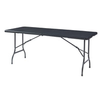 Tavolo Pieghevole Ljusnarsberg da Picnic - Nero [en.casa]