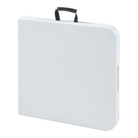 Tavolo da Picnic Adelfia Pieghevole - Bianco [en.casa]