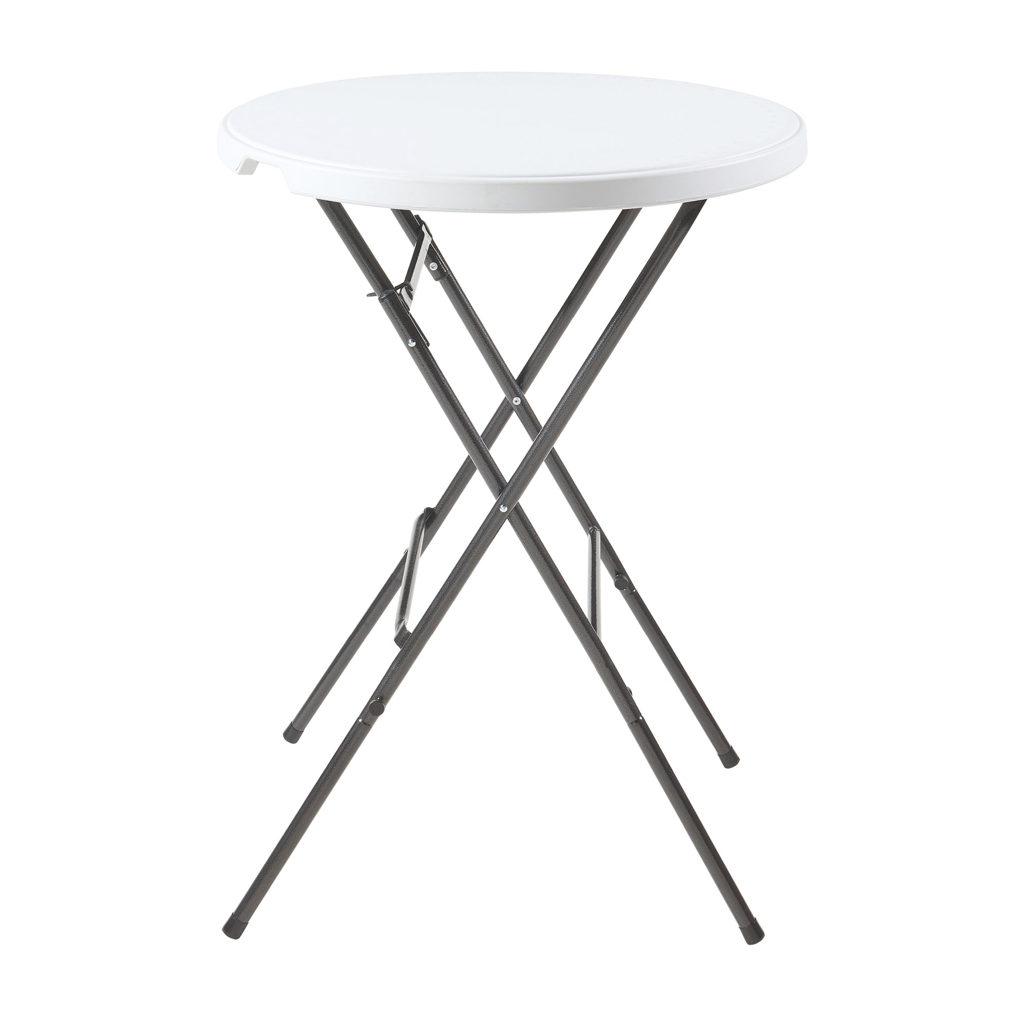 Tavolo Alto Pieghevole Ljusnarsberg - Bianco [en.casa]