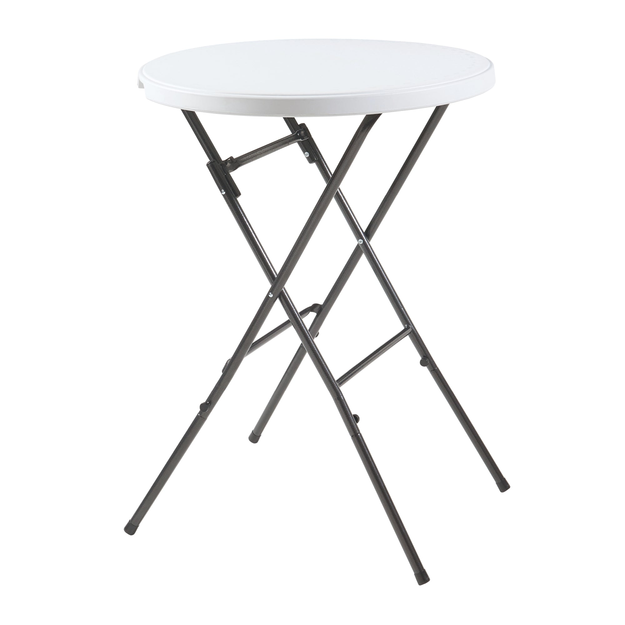 Tavolo Alto Pieghevole Ljusnarsberg - Bianco [en.casa]