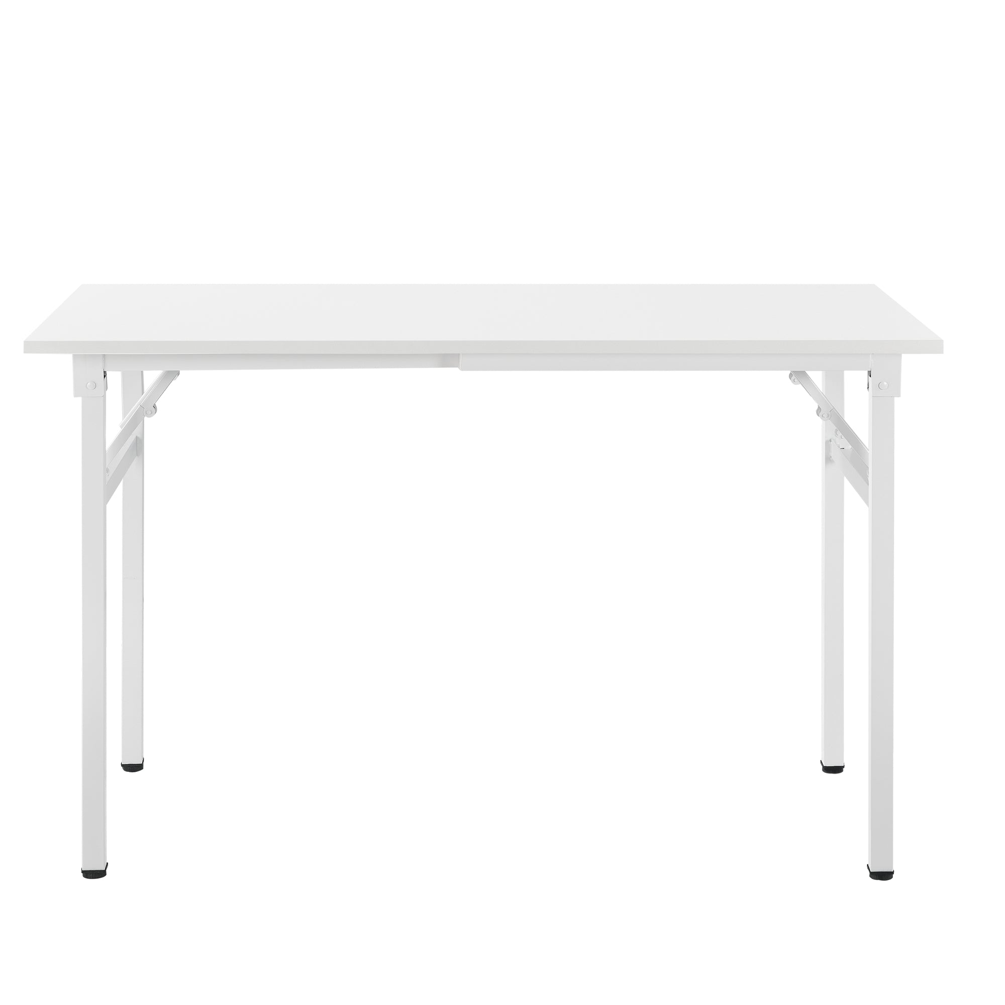 Tavolo Pieghevole Scrivania con Piano 120x60 cm Bianco [neu.haus]