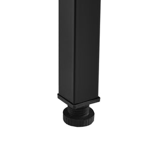 Tavolo Pieghevole Scrivania con Piano 120x60 cm color Faggio / Nero [neu.haus]