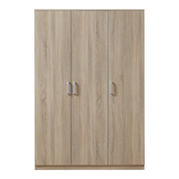 Armadio Guardaroba Bodolz 176 x 120 x 52 cm Effetto Rovere Sonoma [en.casa]