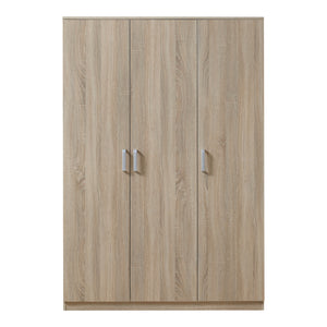 Armadio Guardaroba Bodolz 176 x 120 x 52 cm Effetto Rovere Sonoma [en.casa]