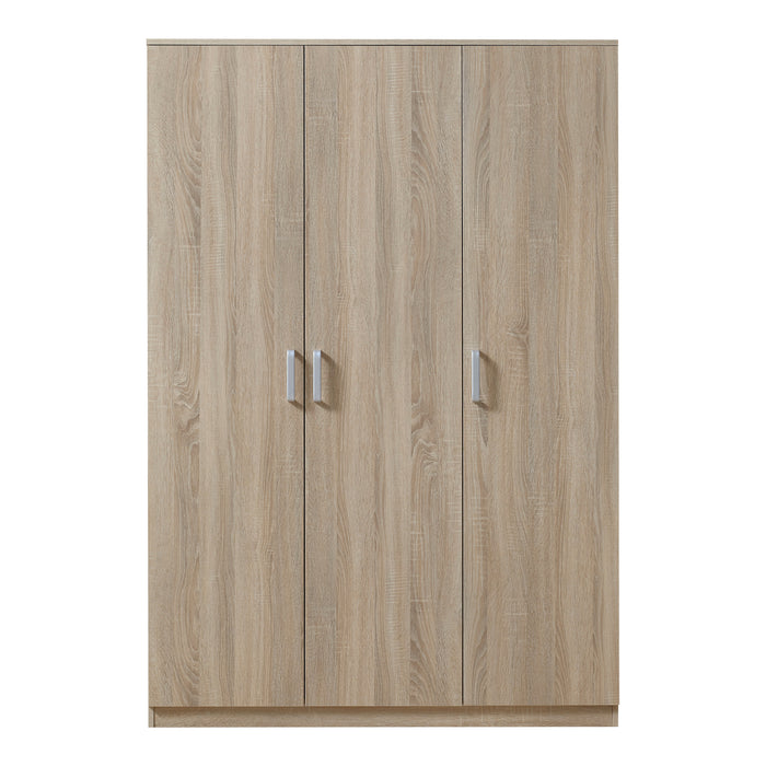 Armadio Guardaroba Bodolz 176 x 120 x 52 cm Effetto Rovere Sonoma [en.casa]