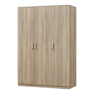 Armadio Guardaroba Bodolz 176 x 120 x 52 cm Effetto Rovere Sonoma [en.casa]