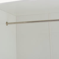 Armadio Guardaroba Eiselfing 176 x 80 x 52 cm Bianco [en.casa]