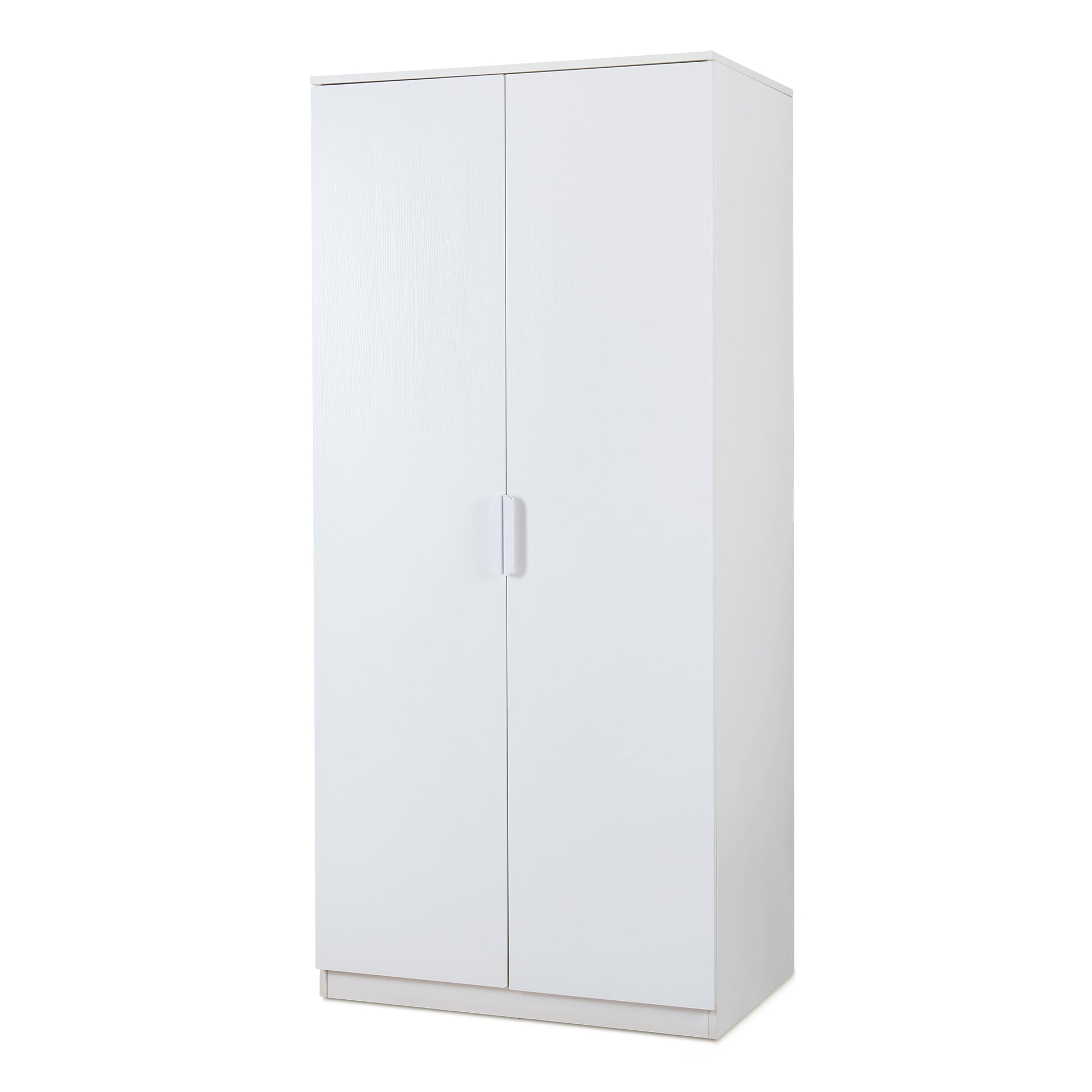 Armadio Guardaroba Eiselfing 176 x 80 x 52 cm Bianco [en.casa]
