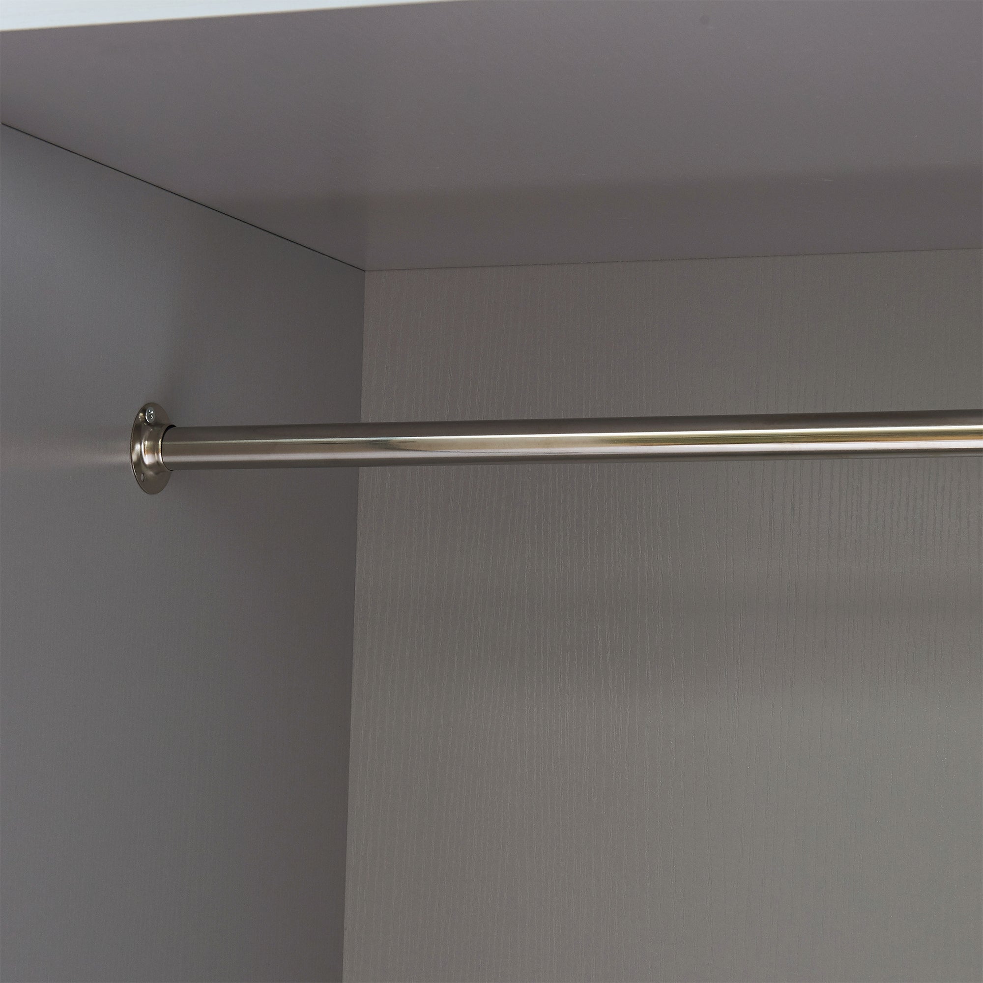 Armadio Guardaroba Eiselfing 176 x 80 x 52 cm Grigio [en.casa]