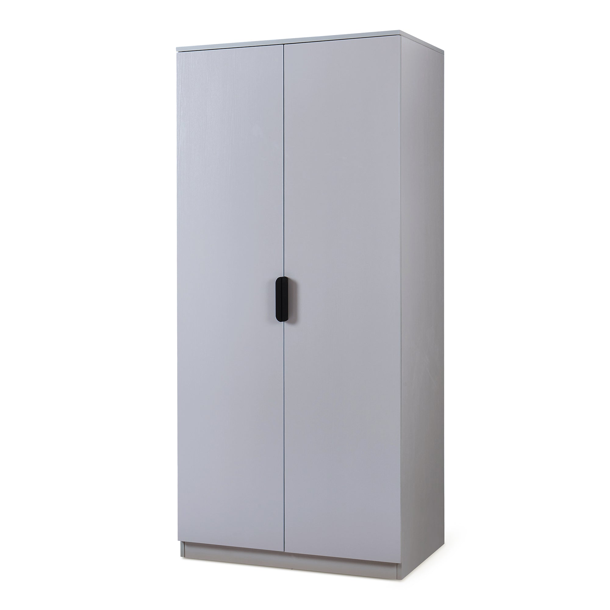 Armadio Guardaroba Eiselfing 176 x 80 x 52 cm Grigio [en.casa]