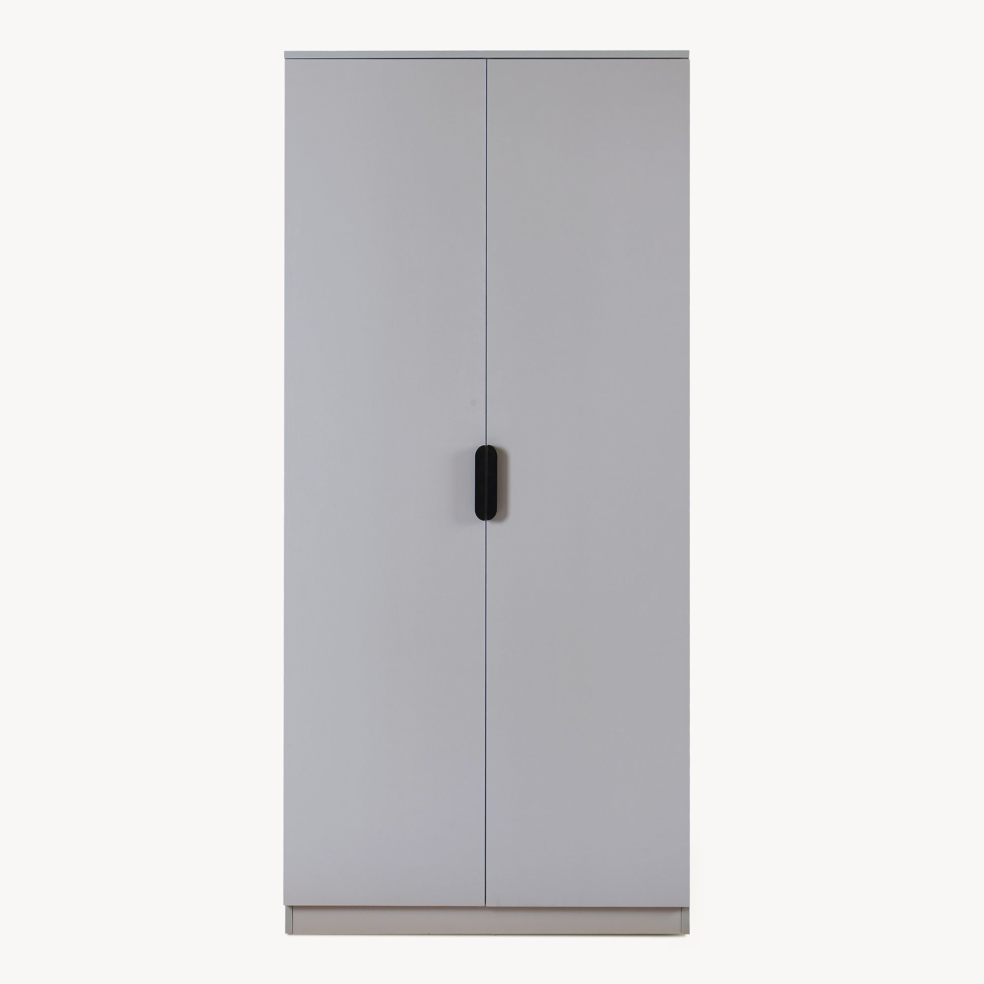 Armadio Guardaroba Eiselfing con 4 Scomparti 176 x 80 x 52 cm Grigio [en.casa]