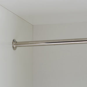 Armadio Guardaroba Eiselfing con Scomparti e Cassetti 176 x 80 x 52 cm Bianco [en.casa]