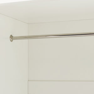 Armadio Guardaroba Eiselfing con 4 Scomparti 176 x 120 x 52 cm Bianco [en.casa]