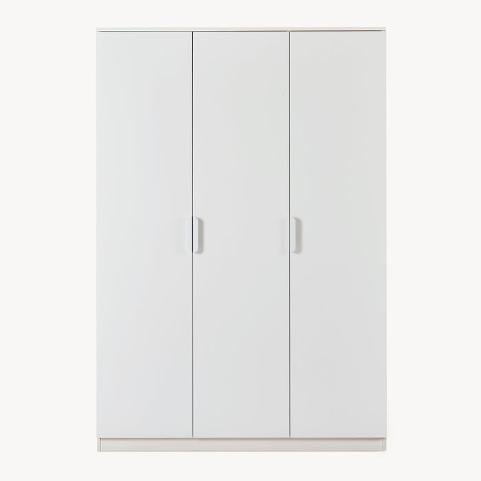 Armadio Guardaroba Eiselfing con 4 Scomparti 176 x 120 x 52 cm Bianco [en.casa]