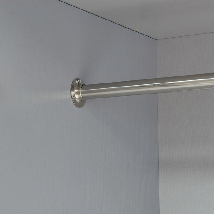 Armadio Guardaroba Eiselfing con 4 Scomparti 176 x 120 x 52 cm Grigio [en.casa]