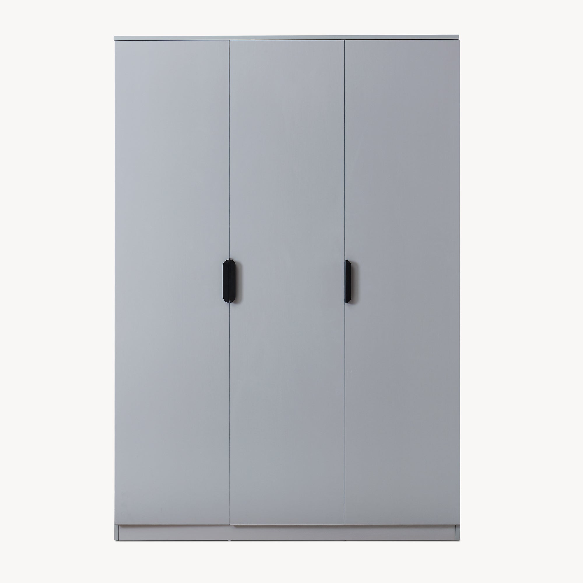 Armadio Guardaroba Eiselfing con 4 Scomparti 176 x 120 x 52 cm Grigio [en.casa]