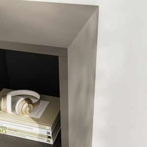 Armadietto Aperto per Guardaroba Nesbyen - Antracite [en.casa]