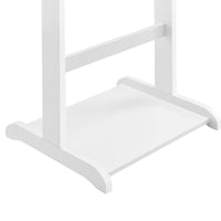 Servomuto Lulboll con Porta Pantaloni e Cassetta con Scomparti - Bianco [en.casa]