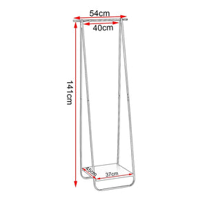 Robusto supporto portante con ripiani a 2 livelli 19_0000630