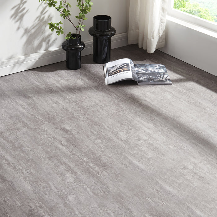 Set Aldire 120 Piastrelle SPC di Pavimento a Incastro Click Pavimentazione per Interni - Grigio Pietra NEU.HOLZ