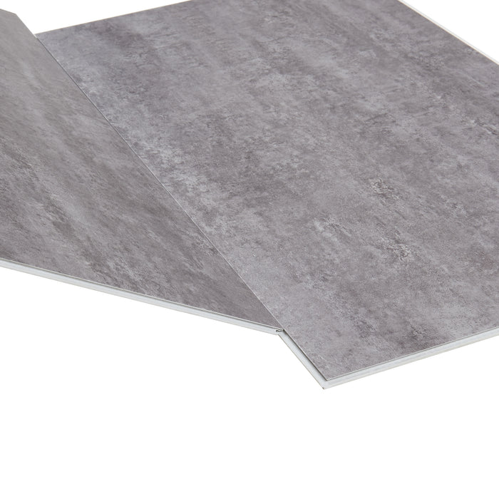 Set Aldire 120 Piastrelle SPC di Pavimento a Incastro Click Pavimentazione per Interni - Grigio Pietra NEU.HOLZ