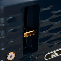 Set Tostapane e Bollitore 2-in-1, 7 Livelli di Doratura, Funzione Scongelamento e Riscaldamento, Blu