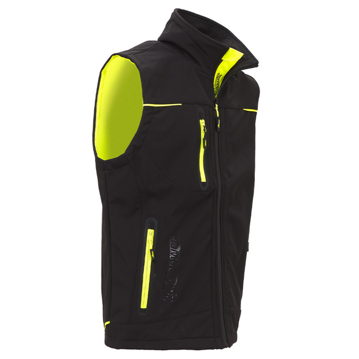 Gilet softshell impermeabile traspirante universe black carbon *** misura medium - m, confezione 1