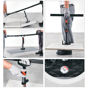 Dispositivo movimentazione posa piastrelle tss ventosa vacuum rv175 Ø175 mm