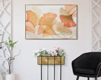 Tela Stampata con Cornice cm 80X3,5X120