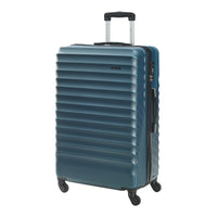 Set Trolley Pona di 3 Valigie Rigide in Misure S/M/L - Blu pro.tec