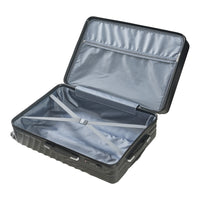 Set Trolley Pona di 3 Valigie Rigide in Misure S/M/L - Nero pro.tec