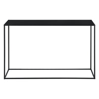 Tavolo a Consolle in Metallo 74x115x32 cm Tavolo da Appoggio - Nero [en.casa]