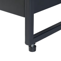 Scaffale Portapiante Berkelland a 3 Livelli - Metallo Nero [en.casa]