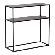 Consolle in metallo 80 x 80 x 30 cm nero 03_0008579
